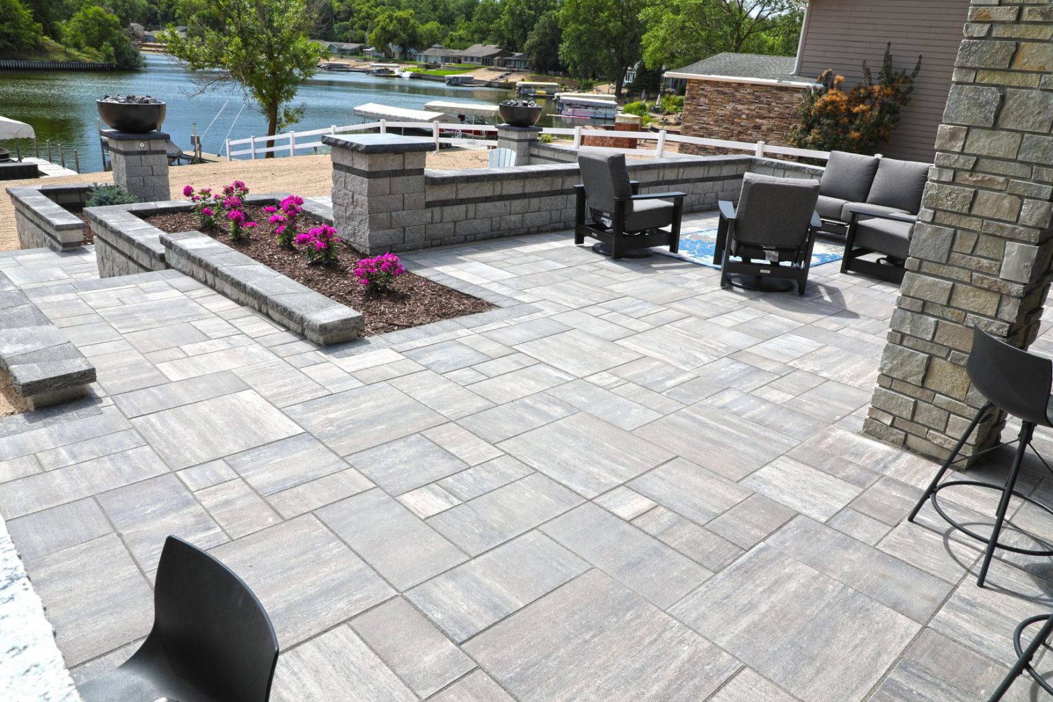All American Landscape Design Paver Patios A Landscape Extension with